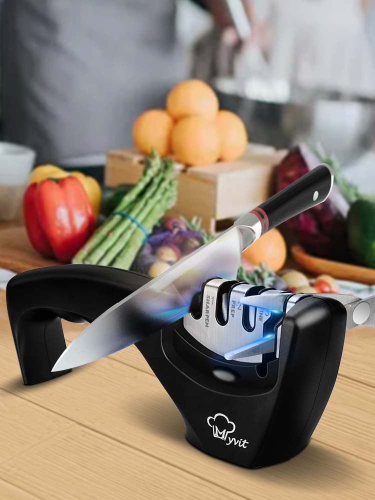4-in-1 Diamond Coated Knife Sharpener