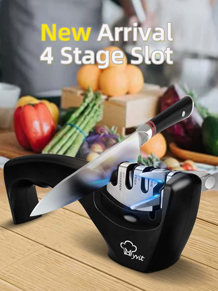 4-in-1 Diamond Coated Knife Sharpener