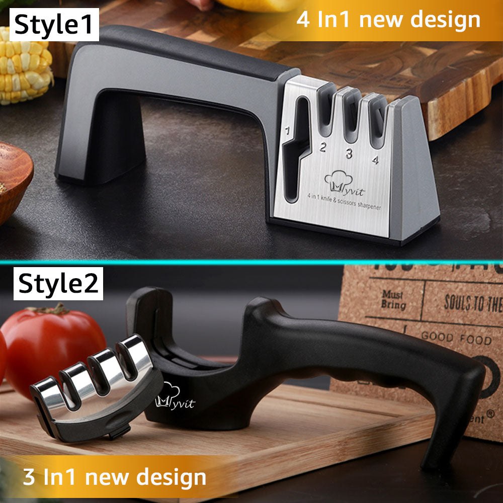 4-in-1 Diamond Coated Knife Sharpener