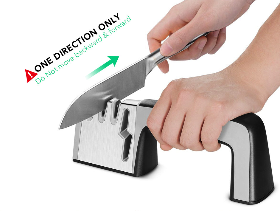 4-in-1 Diamond Coated Knife Sharpener