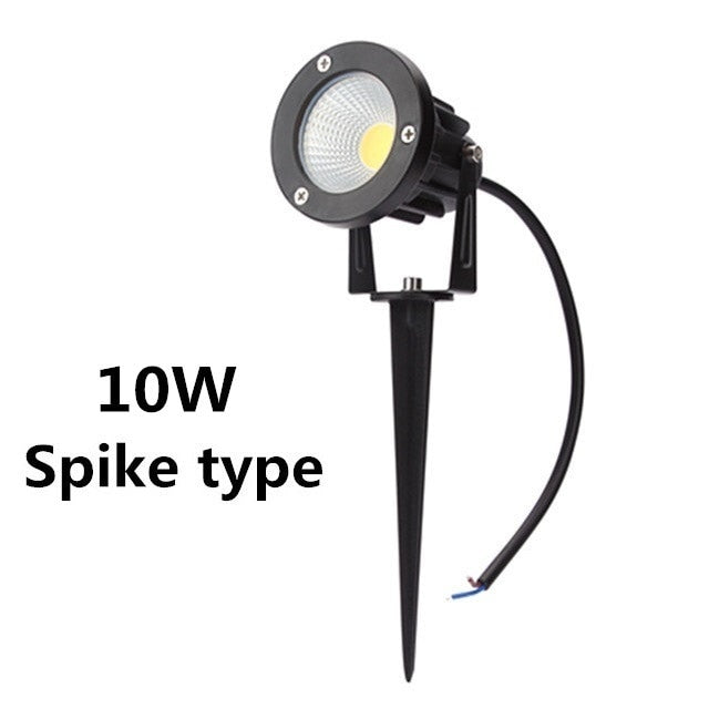 10W LED Garden Light Lawn Lamp Spike or Base