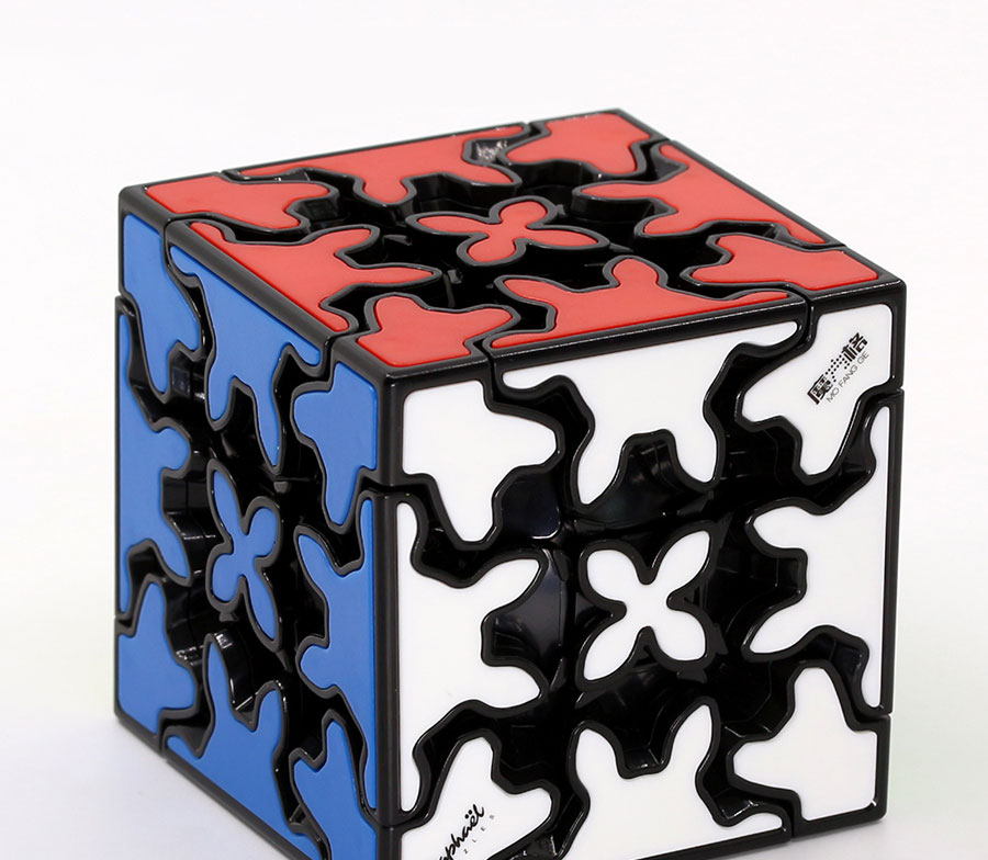 Gear Cube 3x3 Magic Puzzle GearWheel Cube Toy