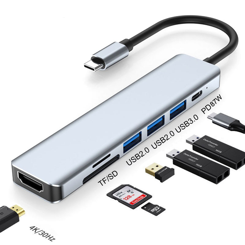 USB C Docking Station 7-in-1 To 8in-1 – ShopMac