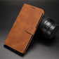 Leather Flip Wallet Case For Samsung