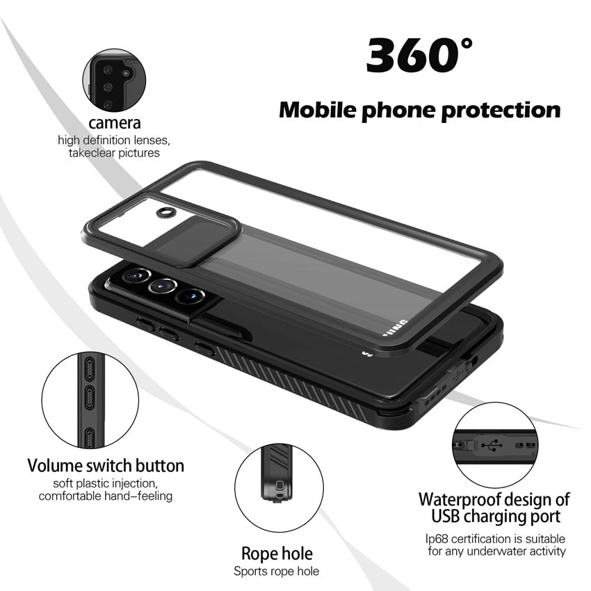 Waterproof Case For Samsung Phone