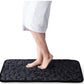 Cobblestone Embossed Bathroom Non-Slip Memory Foam Pad Bath Mat