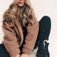 Casual Fleece Sherpa Jacket