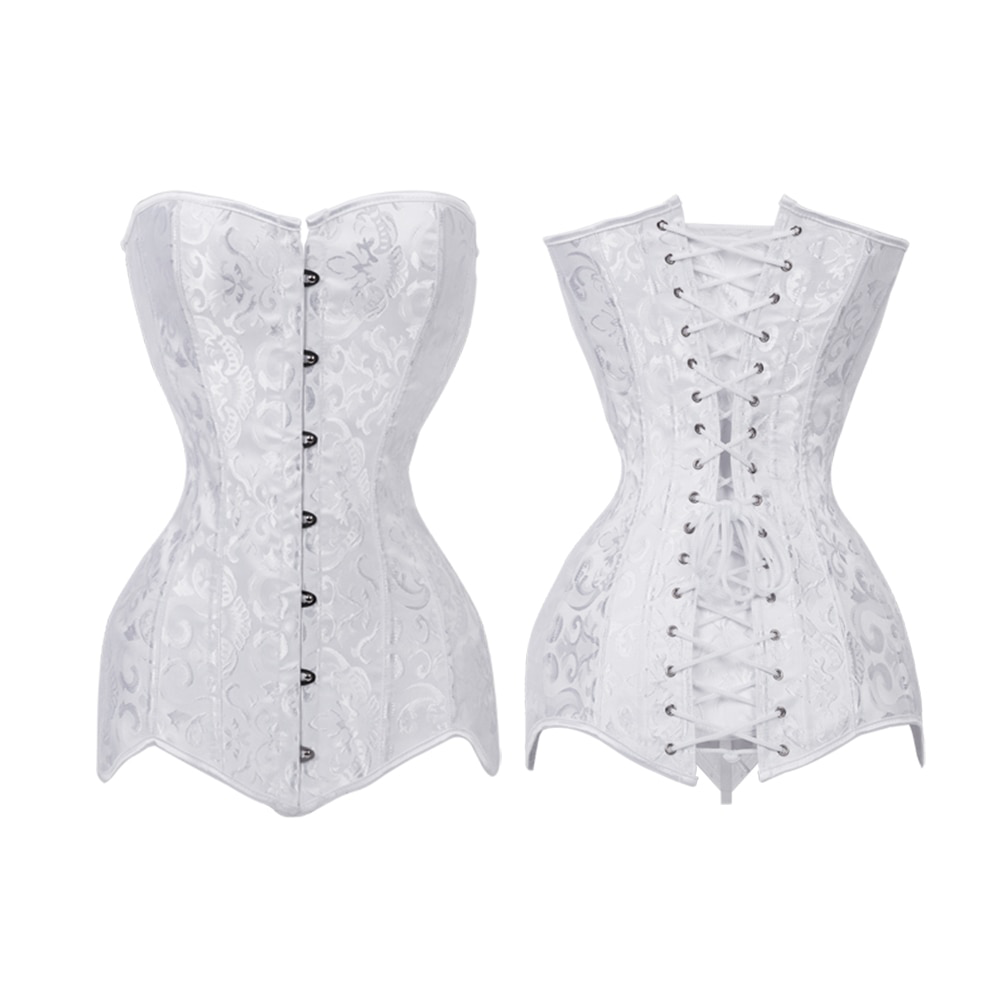 Bridal Long Torso Waist Training Corset