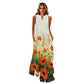 (S-L) Summer Beach Sleeveless Dress