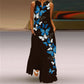 (S-L) Summer Beach Sleeveless Dress