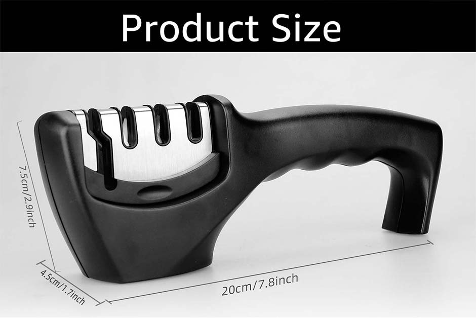 4-in-1 Diamond Coated Knife Sharpener