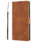 Leather Flip Wallet Case For Samsung