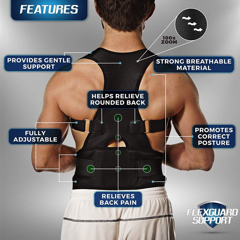 Posture Corrector Upper & Lower Lumbar Support