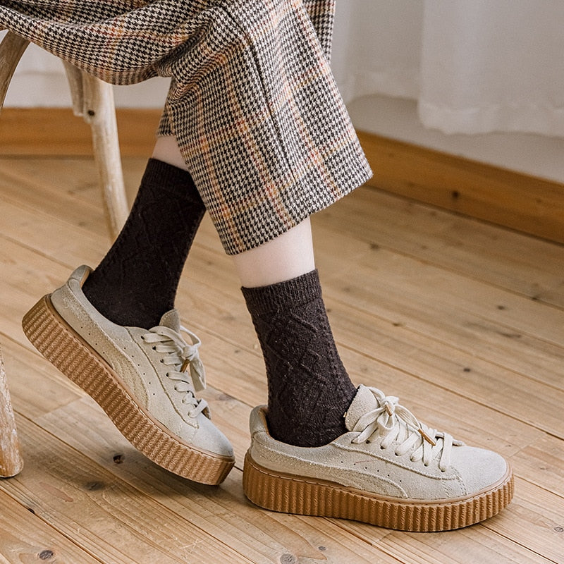 Cashmere Wool Women Socks