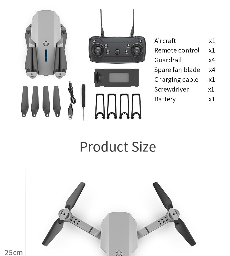 4K Dual Camera Quadcopter Drone