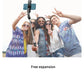 Selfie Stick Bluetooth Fill Light Tripod With Remote 1160mm