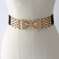 68cm Women's Double Buckle Punk Chain Belt