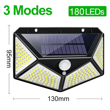 3 Mode 270º Solar Spotlight With Motion Sensor