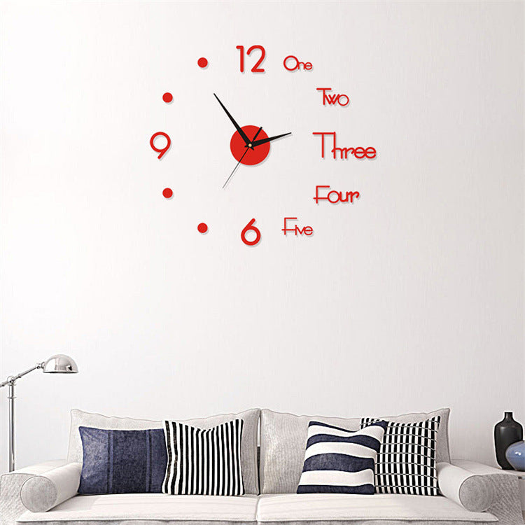 3D DIY Wall Clock