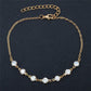 Rhinestone Gold/Silver Anklets