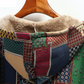 Women's Vintage Patchwork Coat