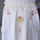 70cm Women's Hanfu Waist Chain Ancient Style Long Tassel Pearl Belt