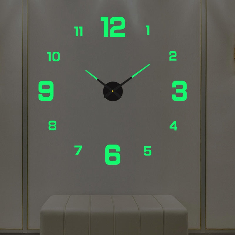 3D DIY Wall Clock