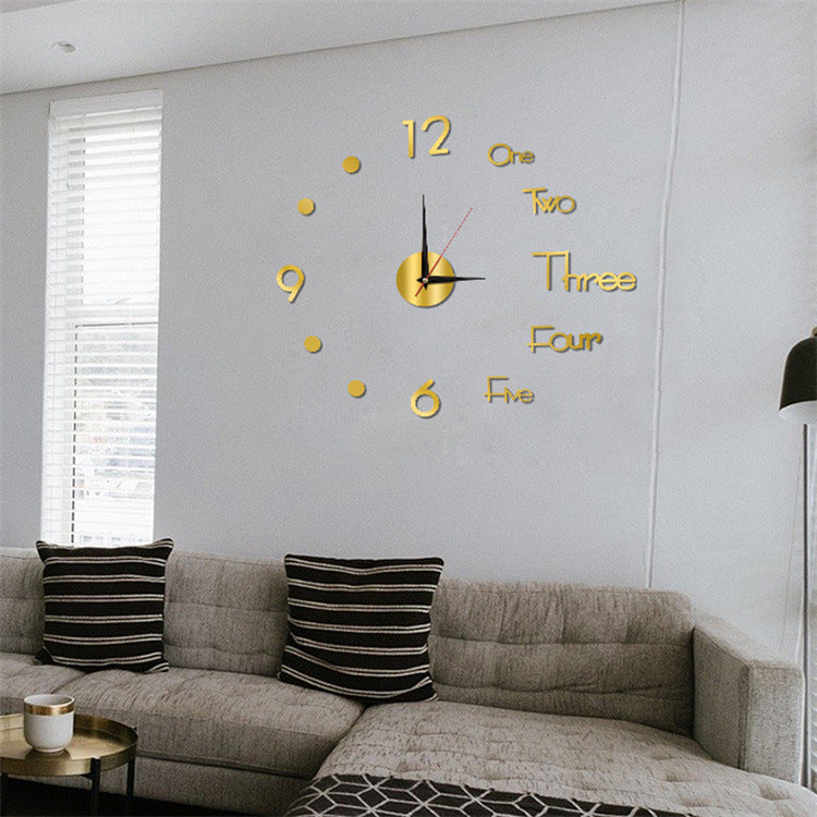 3D DIY Wall Clock