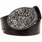 Retro Tang Dynasty Flower Pattern Belt Buckle