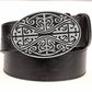 Celtic Geometric Weave Pattern Belt