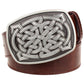 Celtic Geometric Weave Pattern Belt