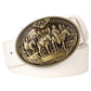 Wild West Cowboy Portrait Belt