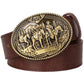 Wild West Cowboy Portrait Belt