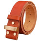 Genuine Leather Belt Without Buckle