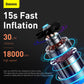 Baseus Smart Digital Mini Car Air Compressor 12V 150 PSI