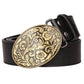 Retro Tang Dynasty Flower Pattern Belt Buckle