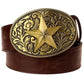 Retro Tang Dynasty Flower Pattern Belt Buckle
