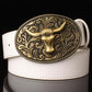Retro Tang Dynasty Flower Pattern Belt Buckle